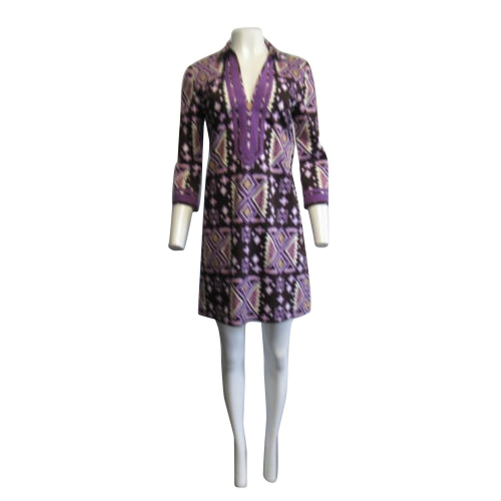 Tori Burch Purple Tunic Dress